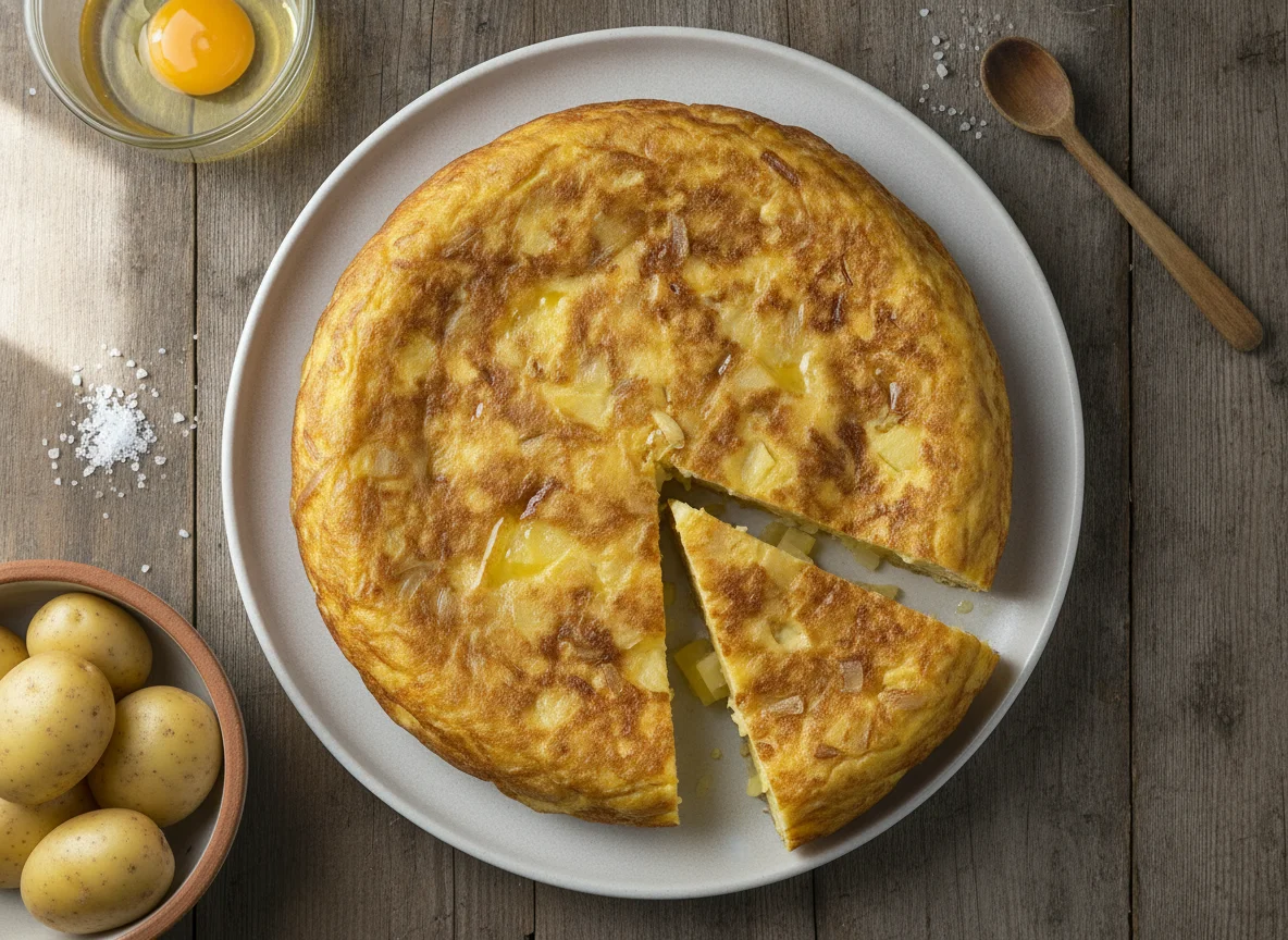 Tortilla de patatas con cebolla Hacendado photo