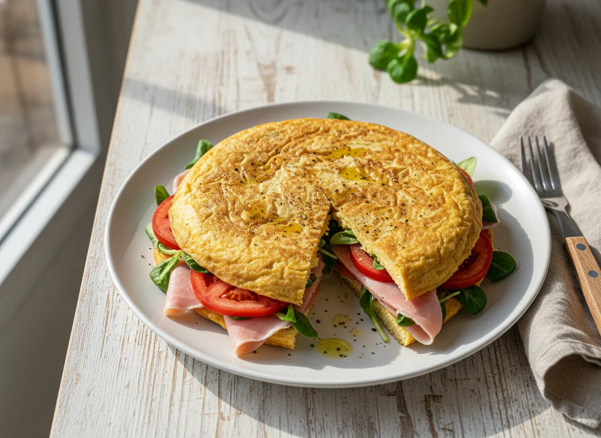 Tortilla rellena photo