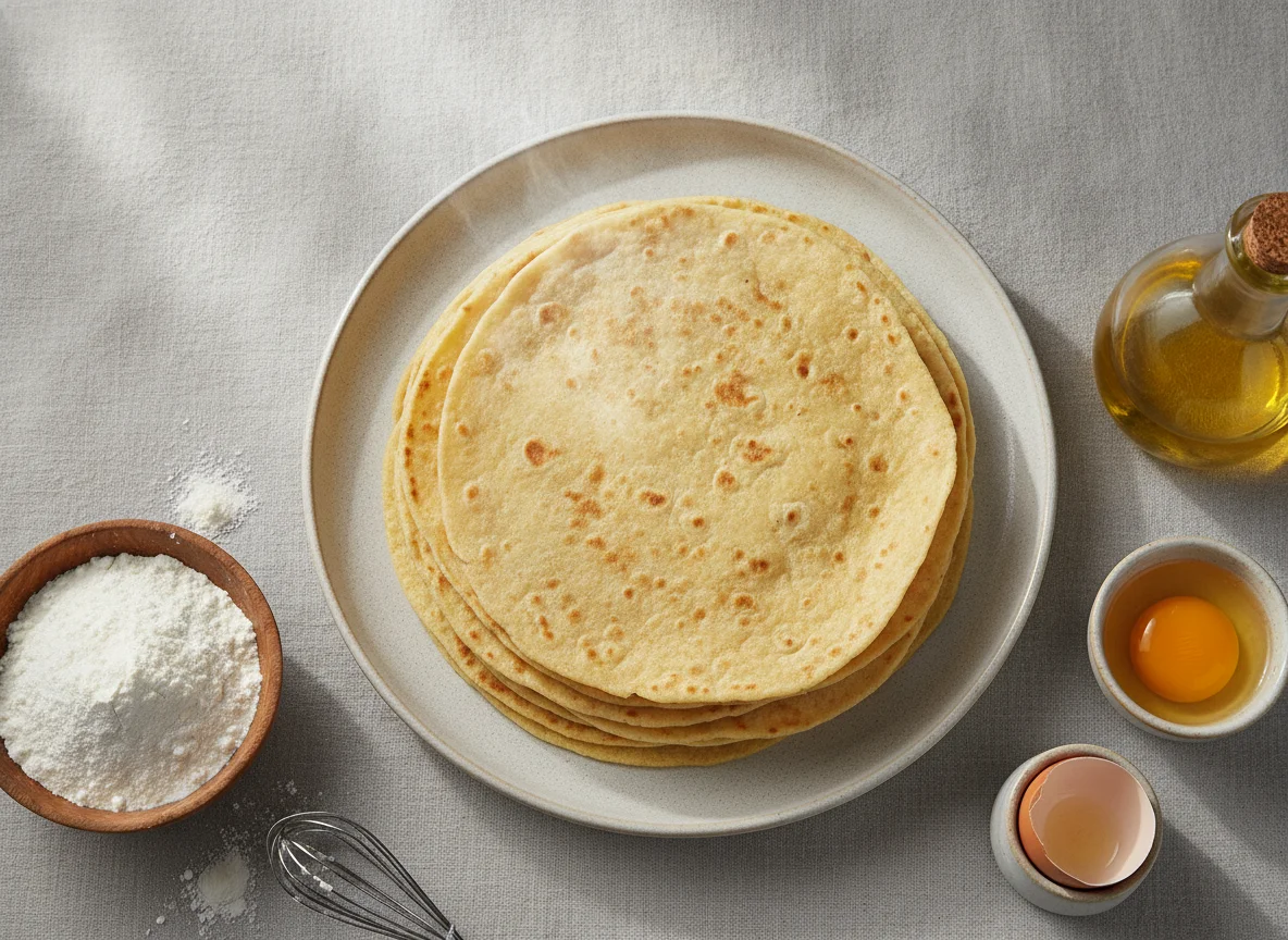 Tortillas de harina de trigo photo