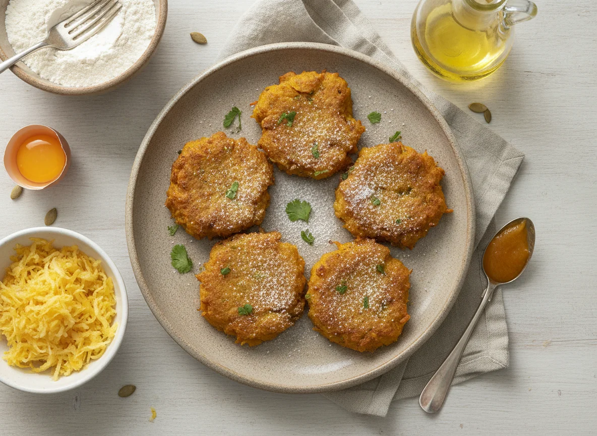 Tortitas de calabaza photo