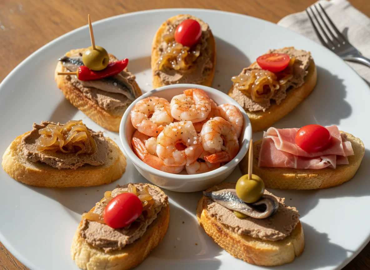 Variado de tapas y pinchos photo