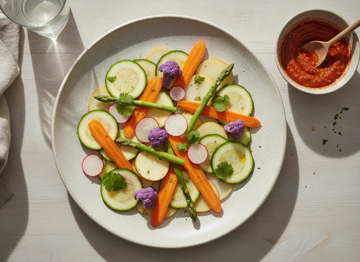 Verduras crudas variadas photo