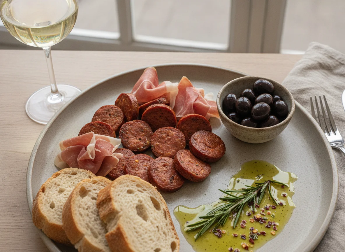 Aperitivos e Vinho Branco photo