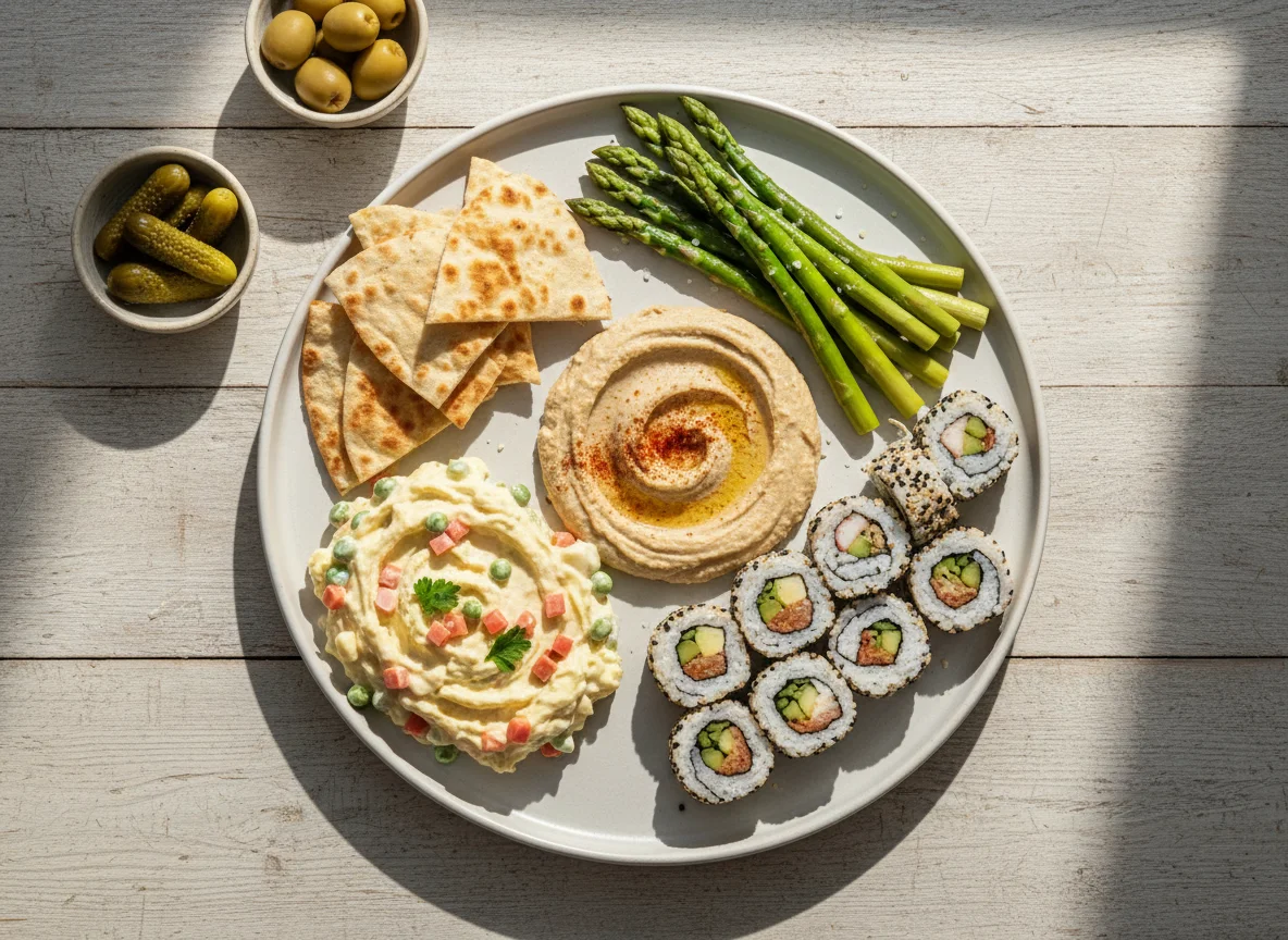 Aperitivos variados photo