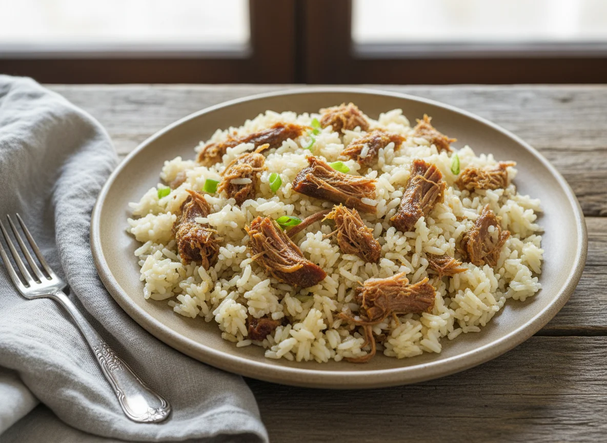 Arroz carreteiro photo