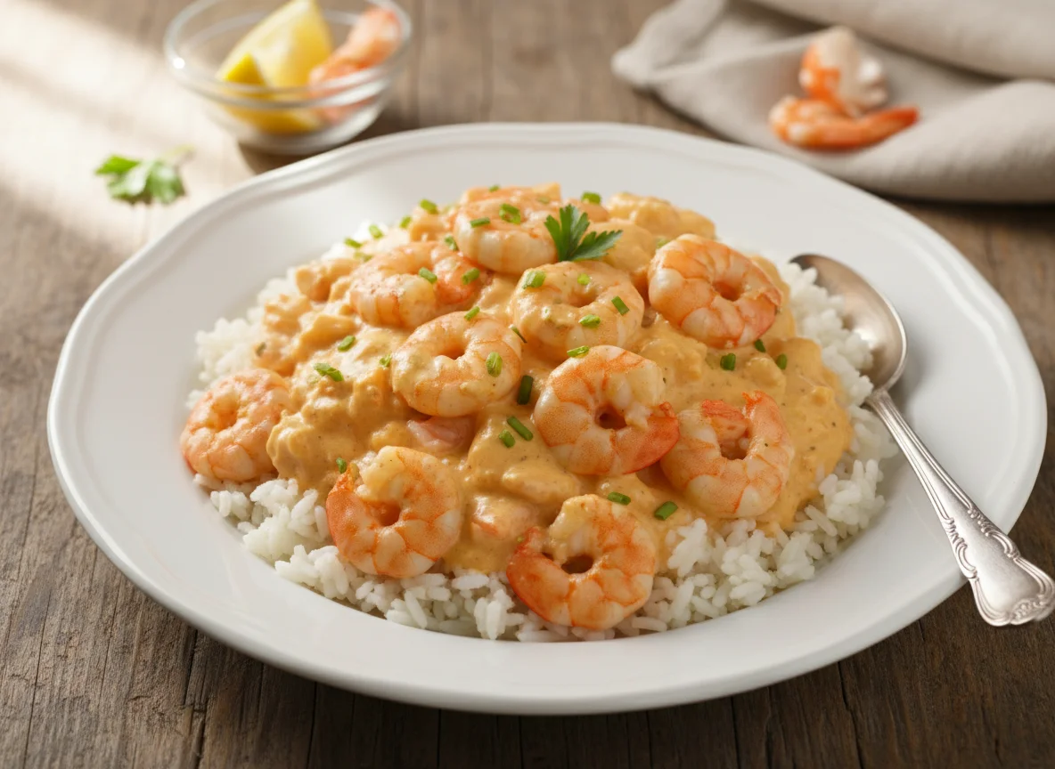Arroz com Camarão Cremoso photo