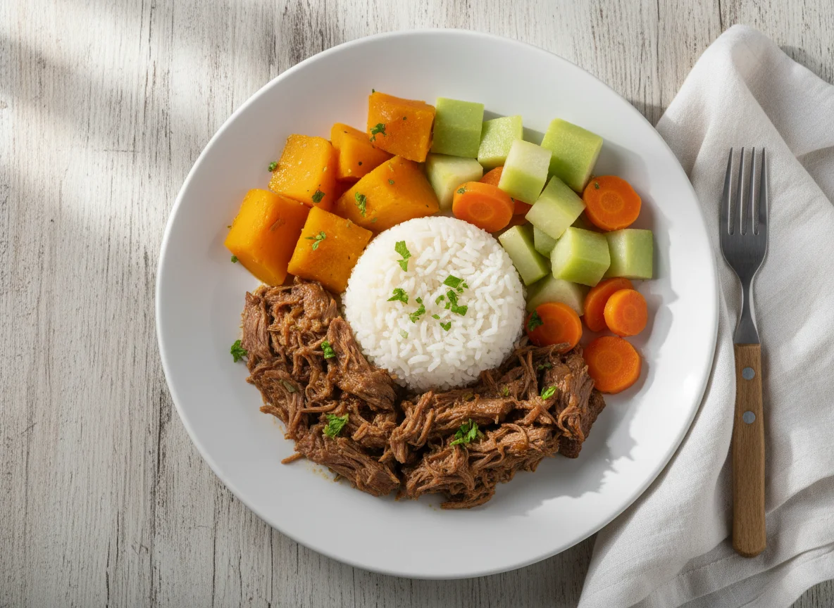 Arroz com Carne e Legumes photo