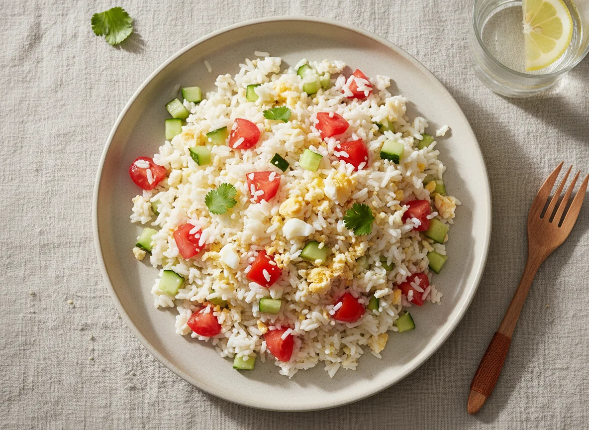 Arroz com legumes photo