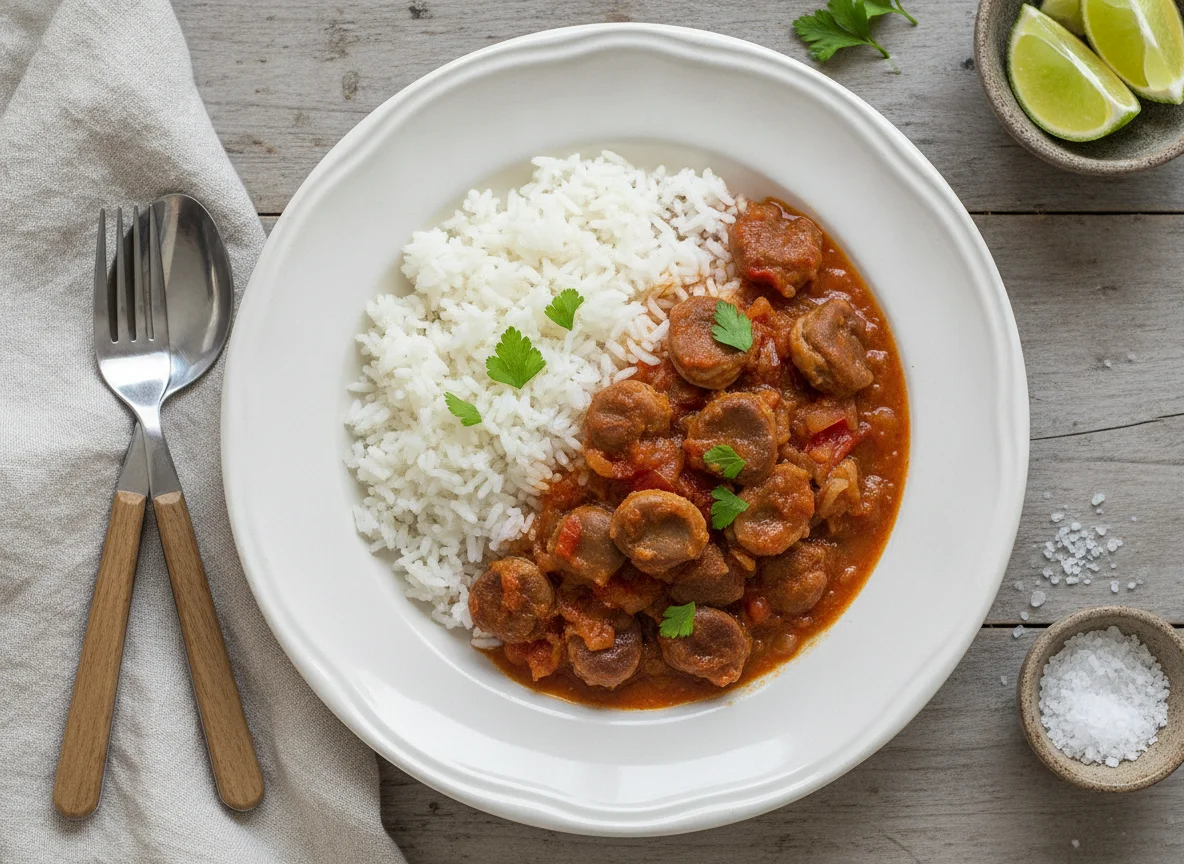 Arroz com Moela de Frango Ensopada photo