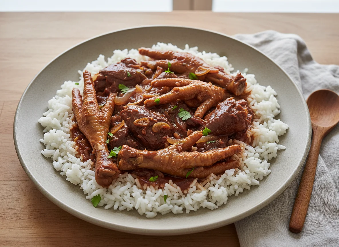 Arroz de Cabidela com Pés de Galinha photo