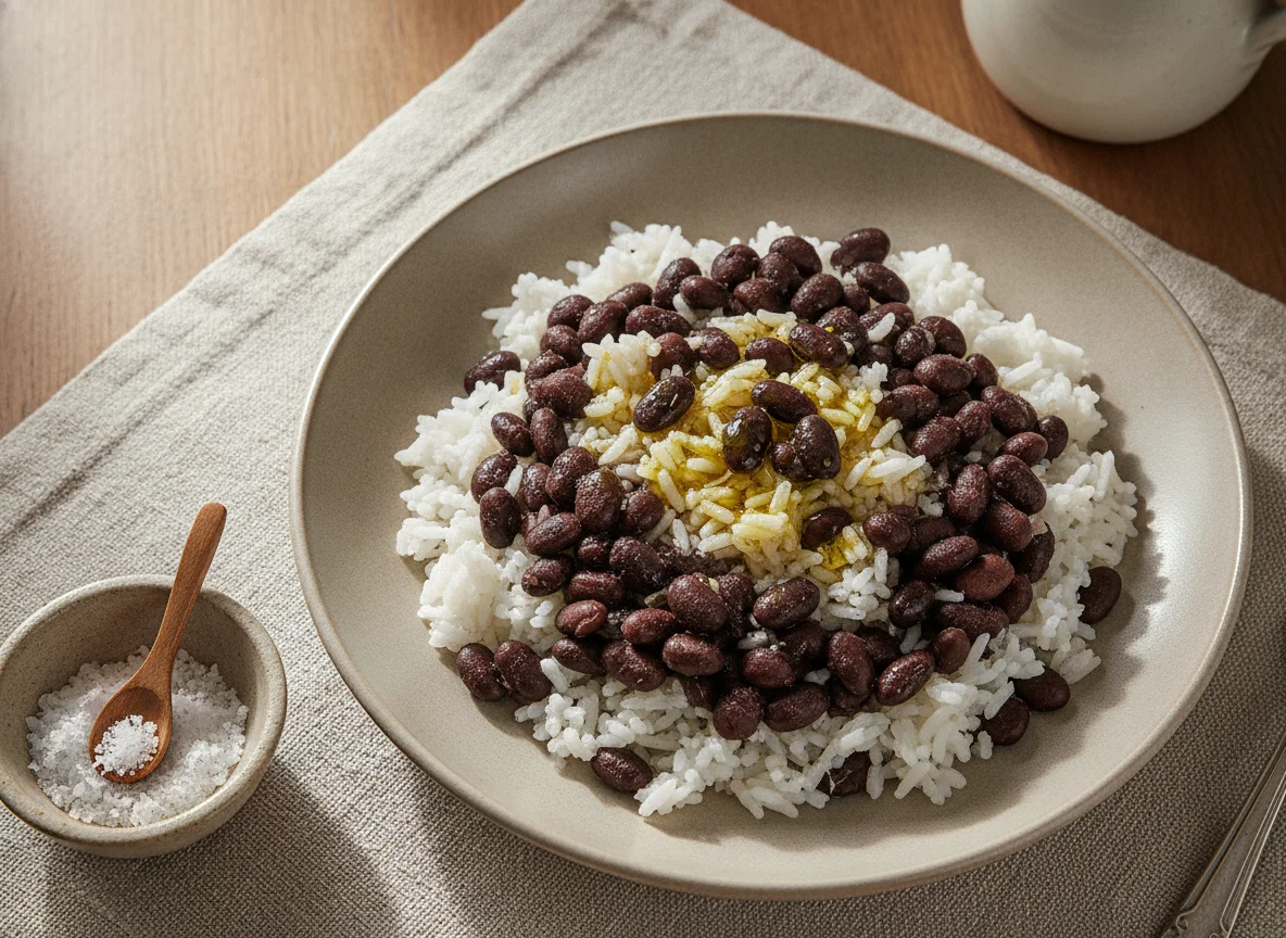 Arroz de feijão photo