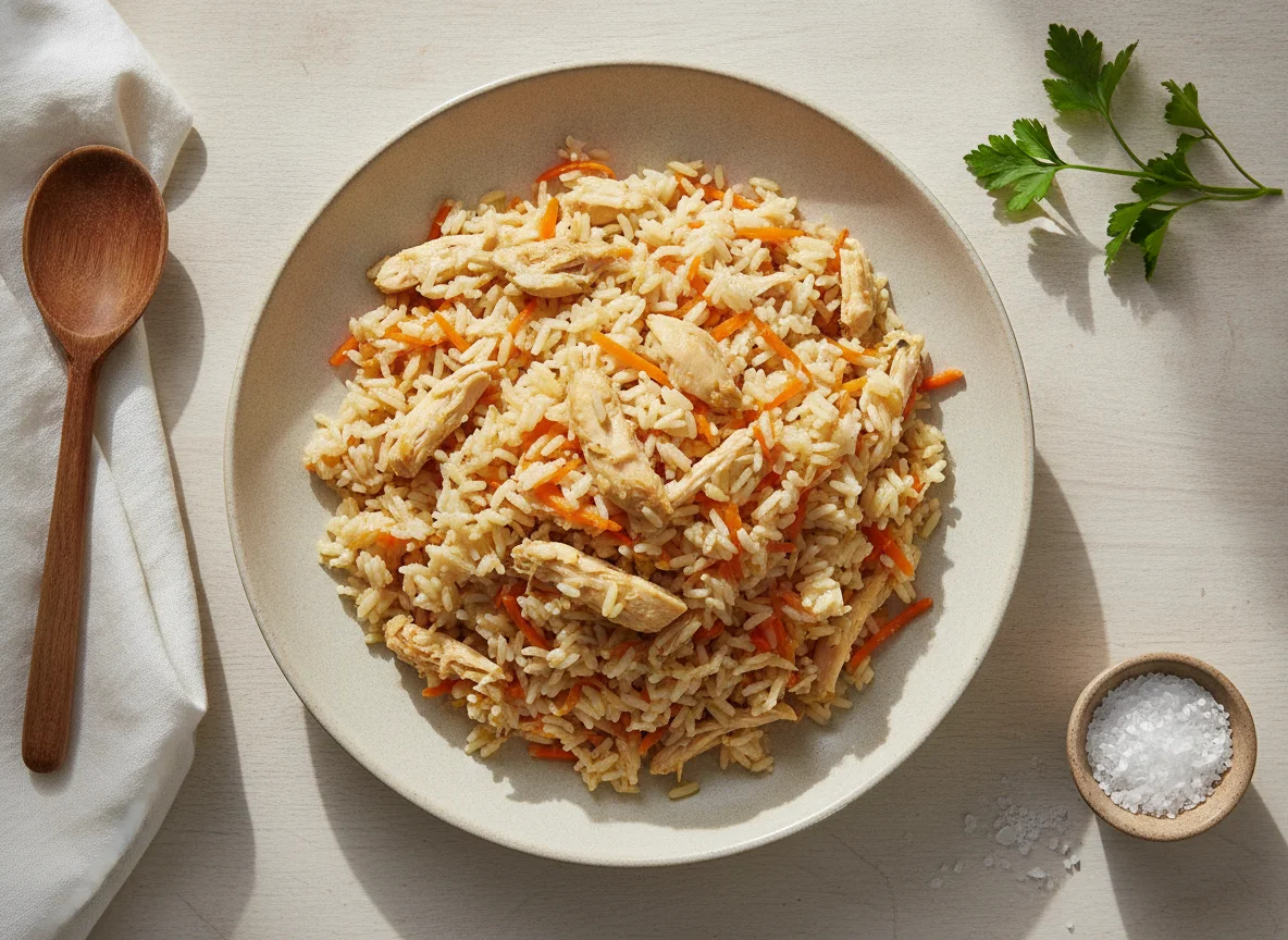 Arroz de Frango com Cenoura photo