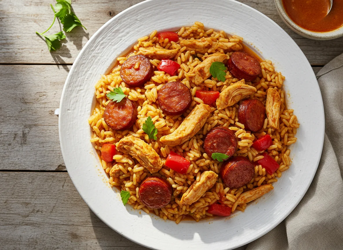 Arroz de Frango com Chouriço photo