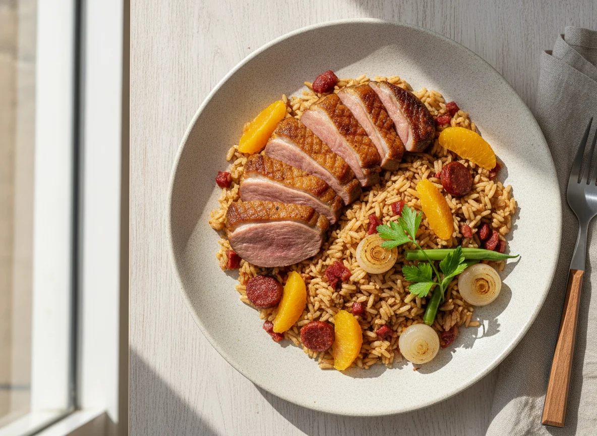 Arroz de Pato com Laranja photo