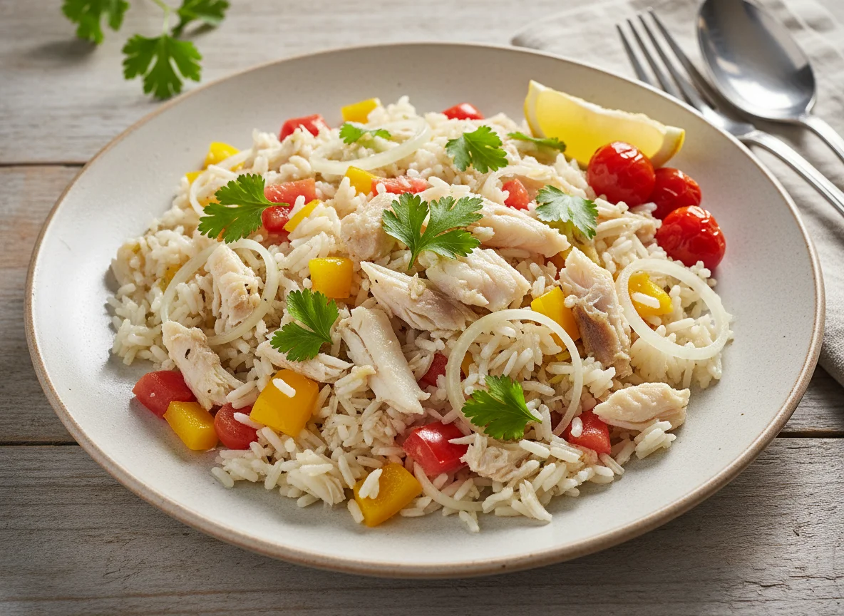 Arroz de peixe photo