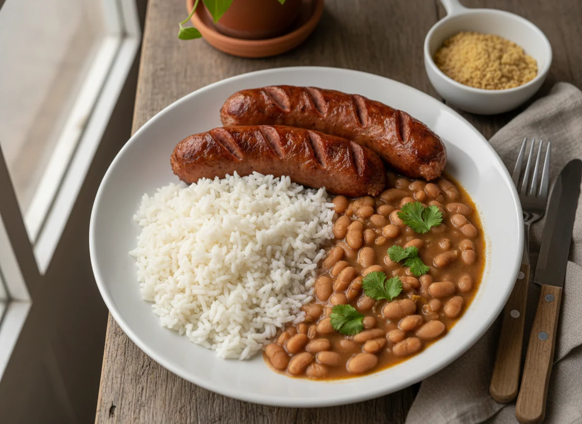 Arroz, Feijão e Linguiça photo