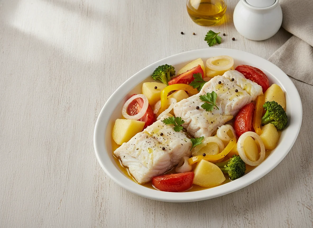 Bacalhau com Legumes photo