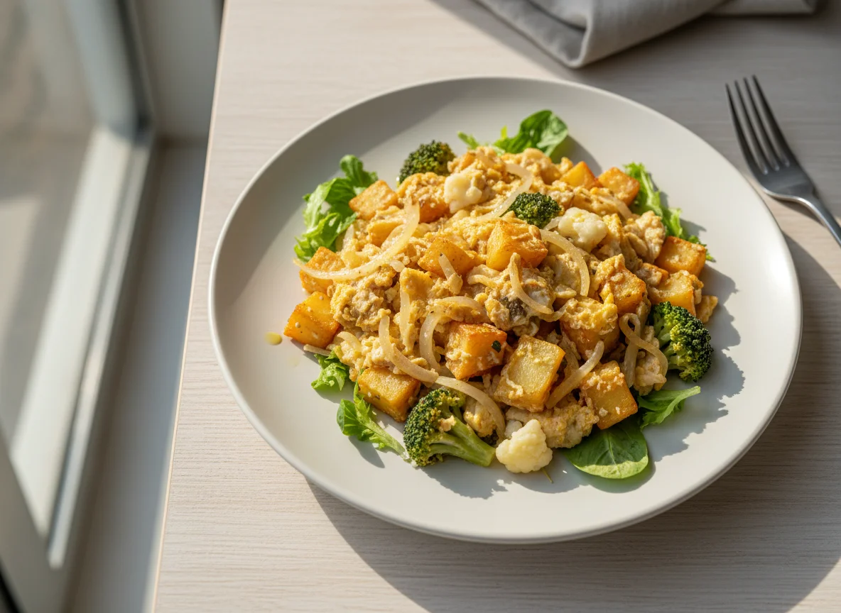 Bacalhau com Natas ou Bacalhau à Brás photo