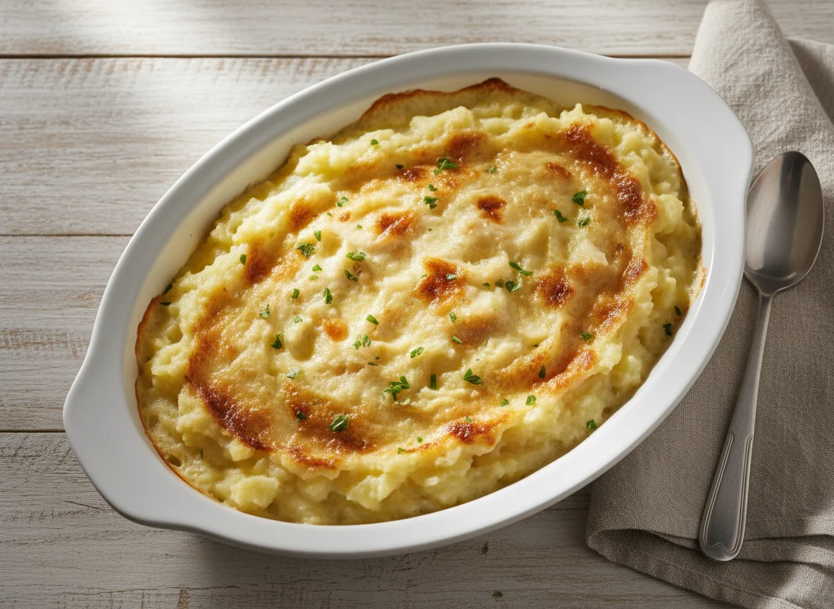 Bacalhau com puré de batata photo