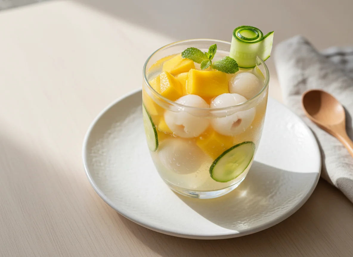 Bebida com Fruta photo