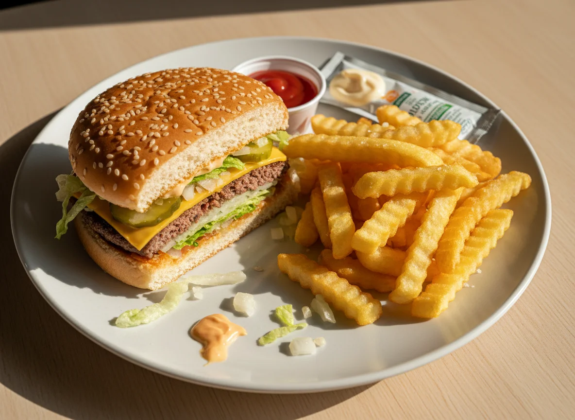 Big Mac e Batatas Fritas photo