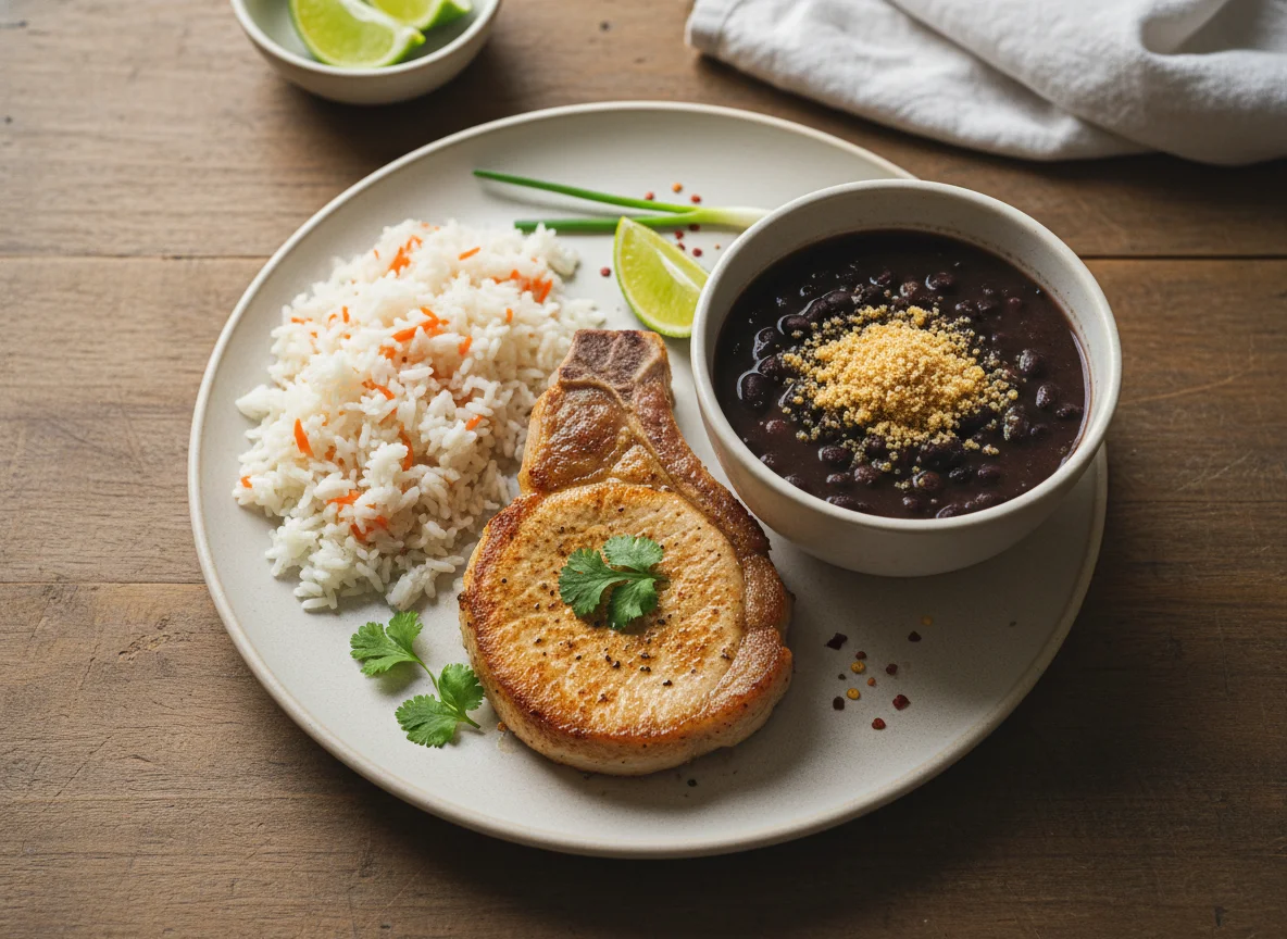 Bisteca feita na air fryer photo
