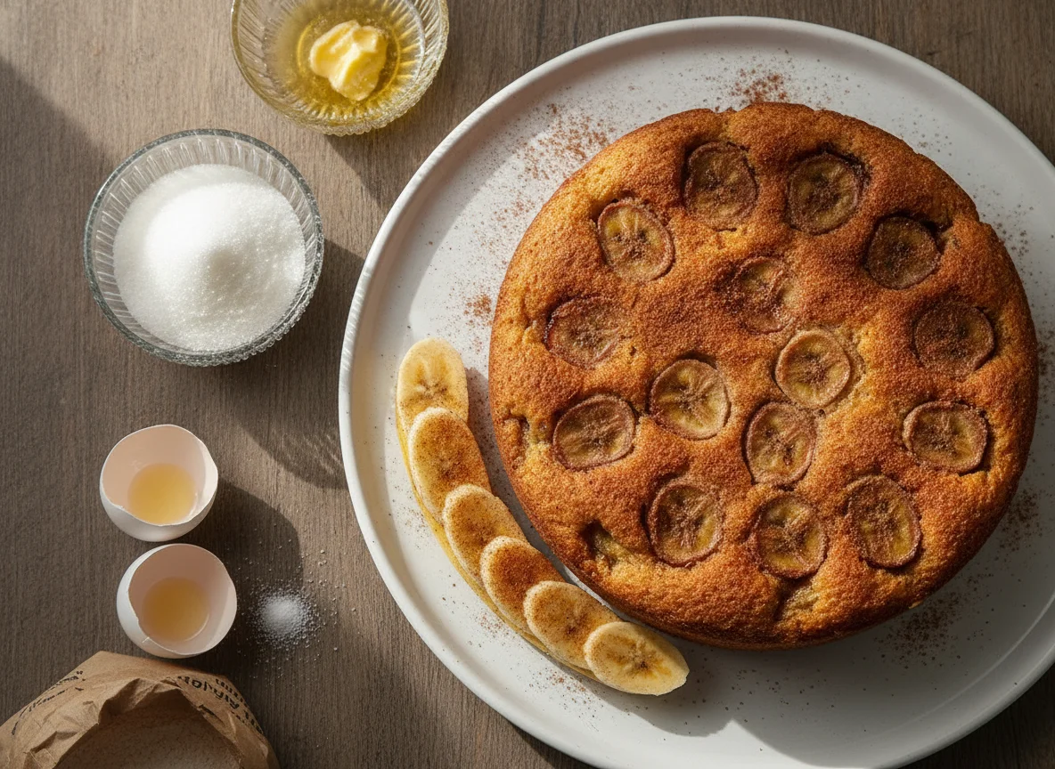 Bolo de Banana com Canela photo