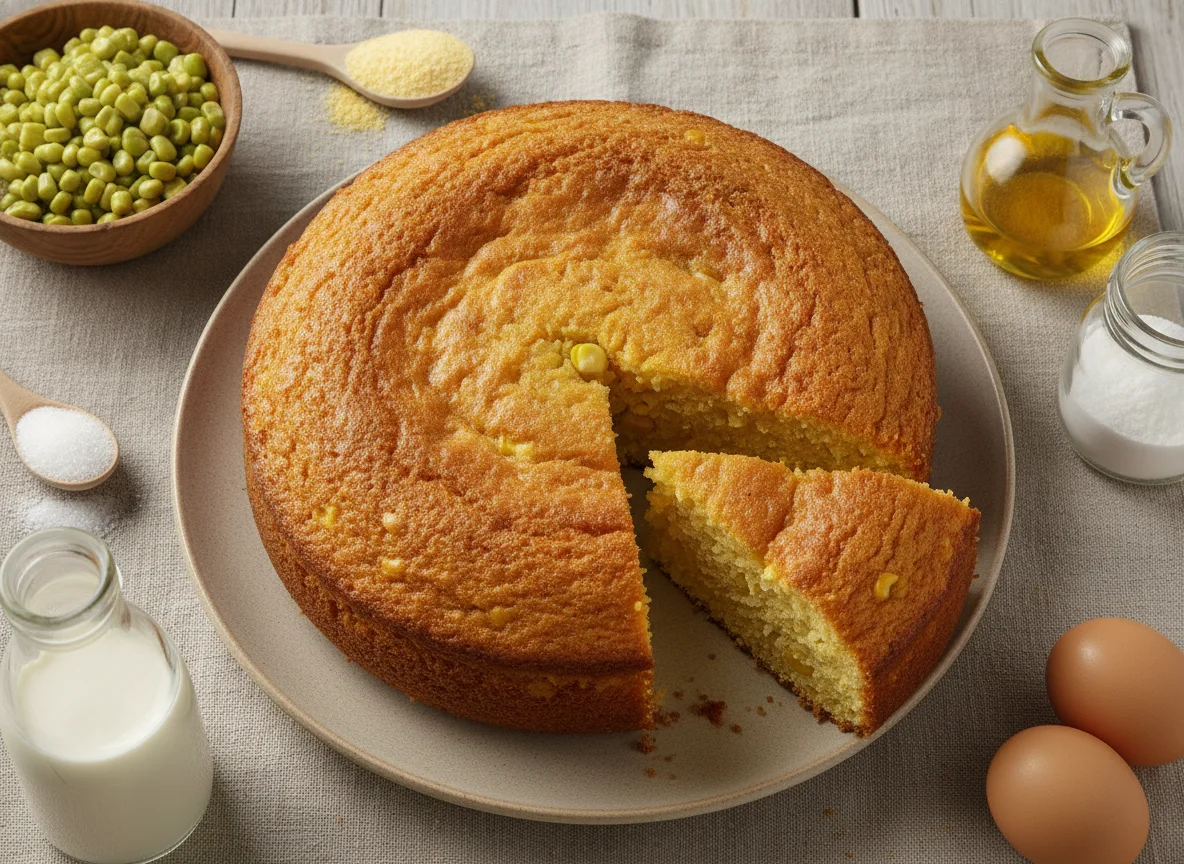 Bolo de Milho de Lata photo