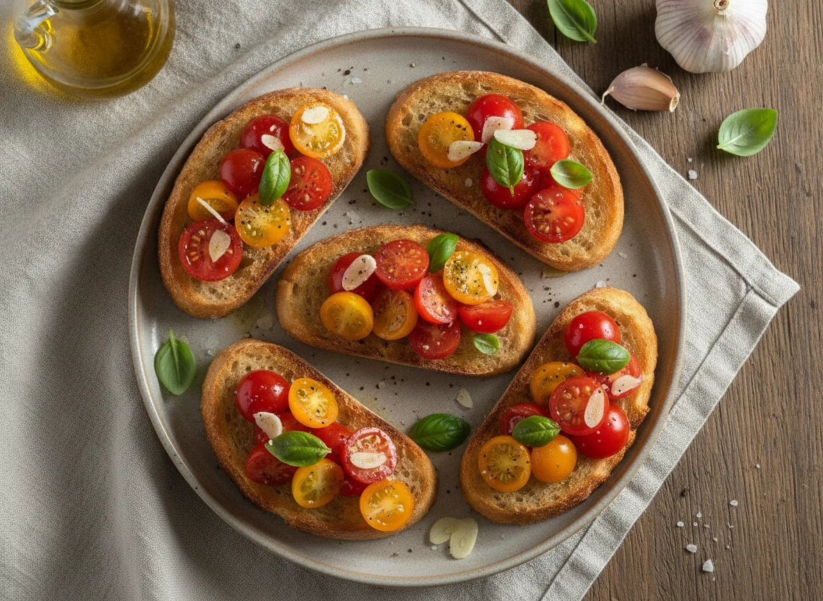 Bruschetta de Tomate photo