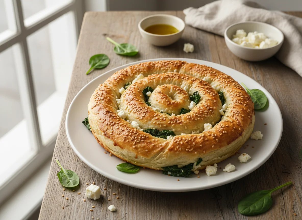 Burek de Espinafre e Queijo photo