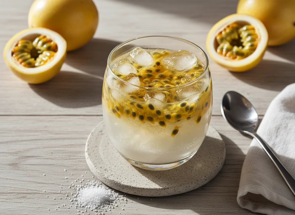 Caipirinha de Maracujá photo