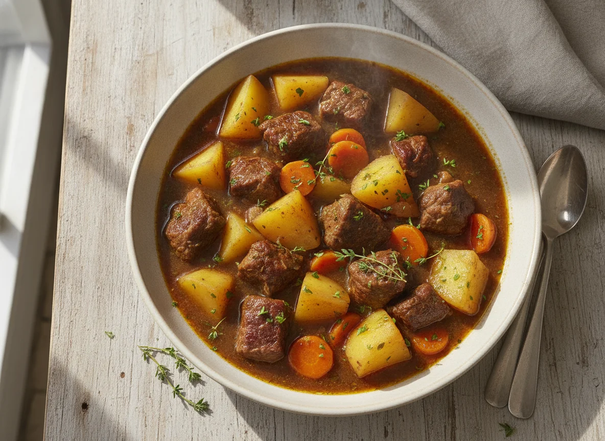 Carne de Panela com Batata e Cenoura photo