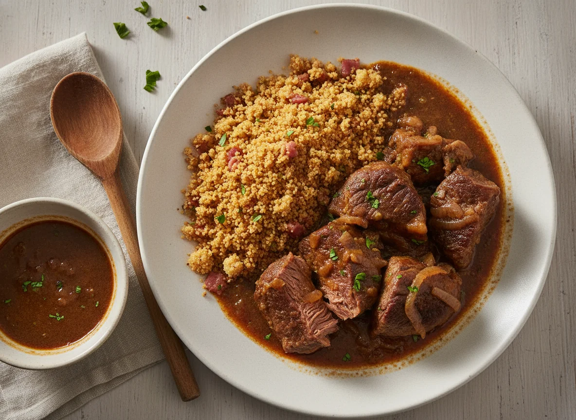 Carne de Panela com Farofa photo