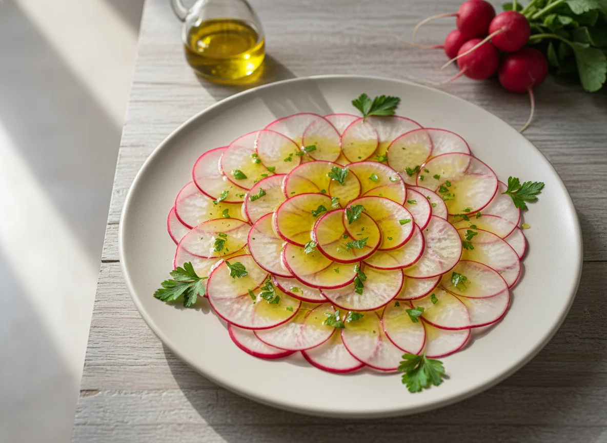 Carpaccio de Rabanete photo