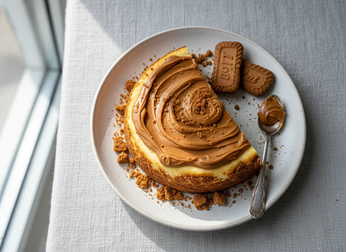 Cheesecake com Biscoff photo