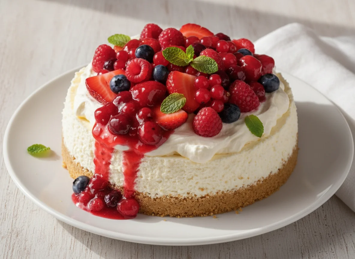 Cheesecake de Frutos Vermelhos photo
