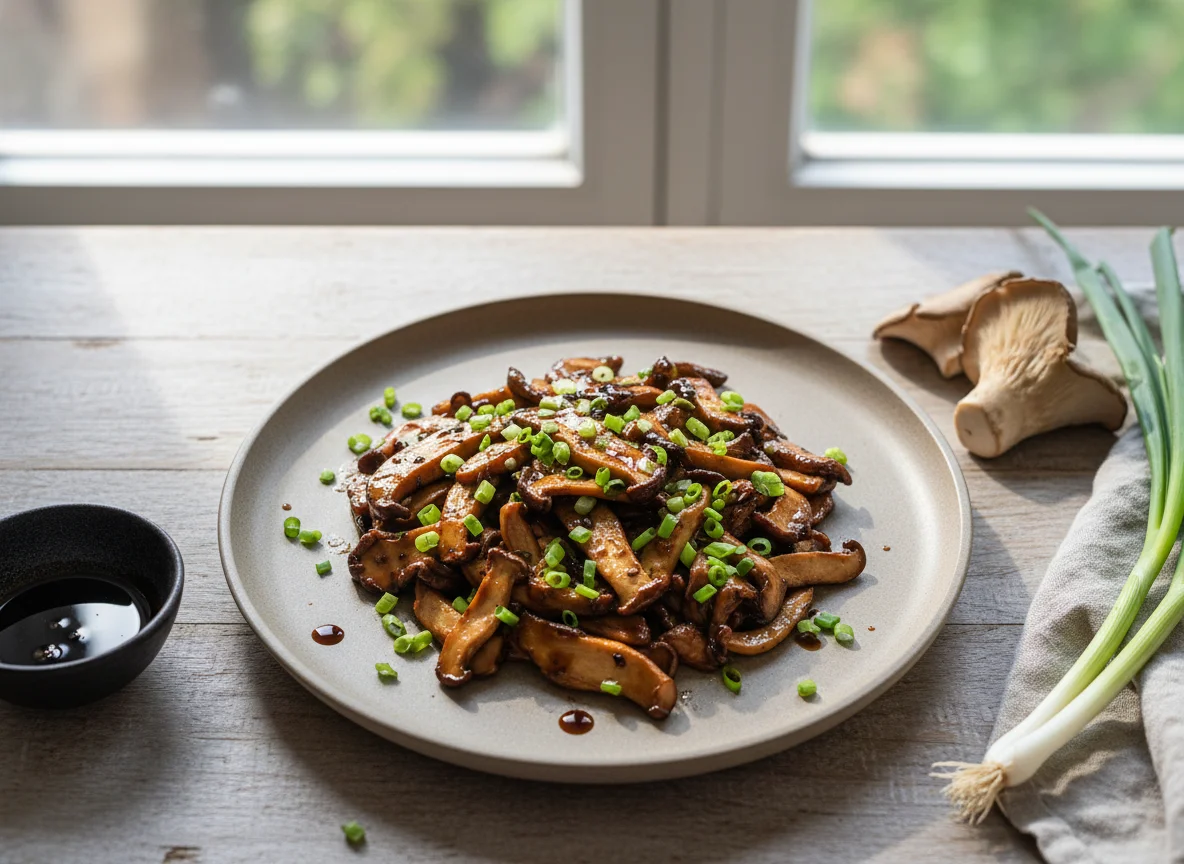 Cogumelos Salteados photo