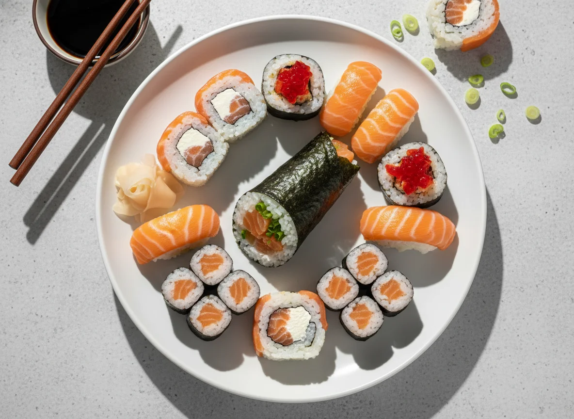 Combinado de Sushi e Temaki photo