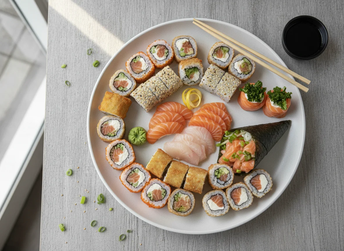 Combo de Sushi e Temaki photo