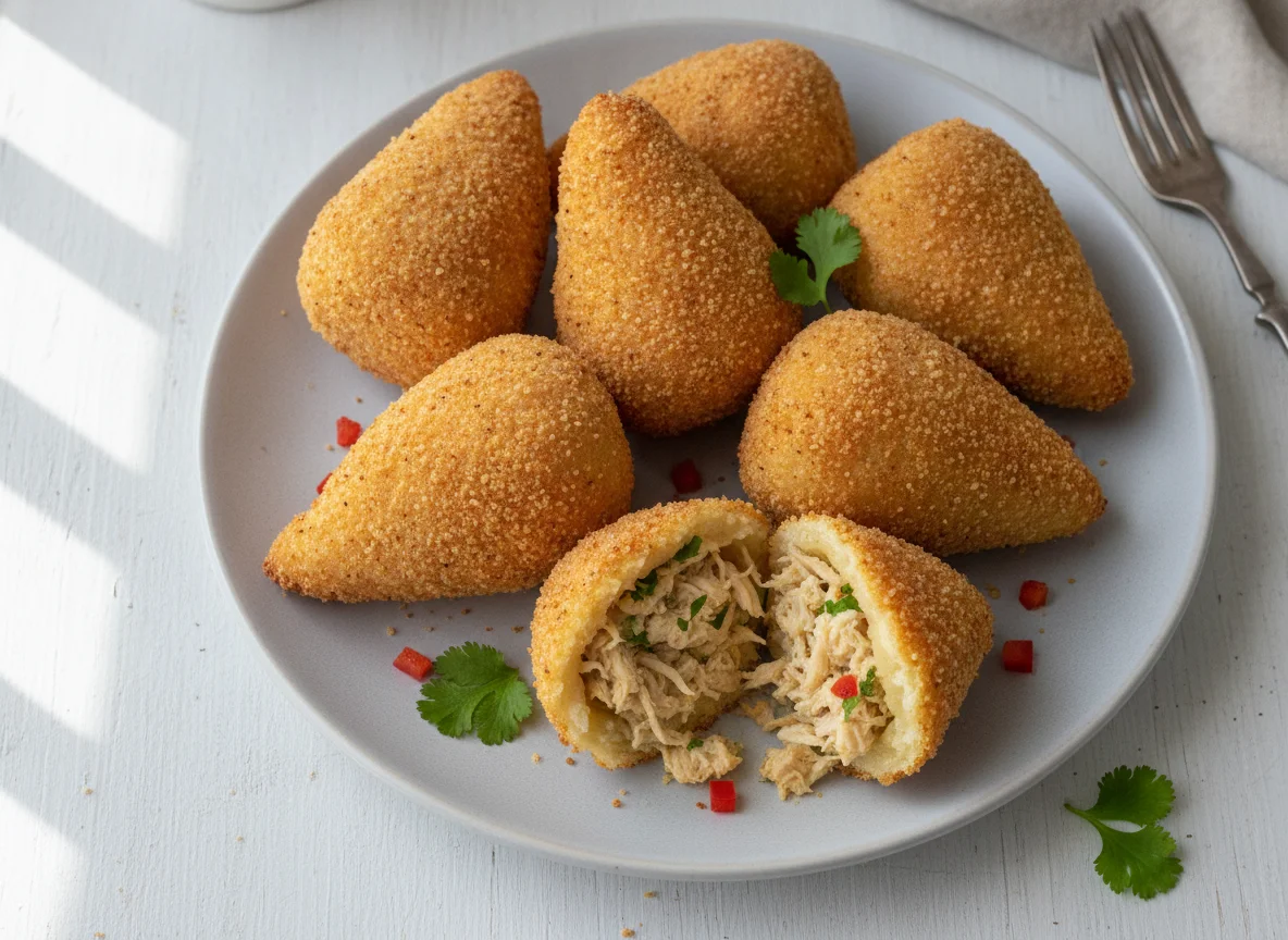 Coxinha de Frango Assada photo