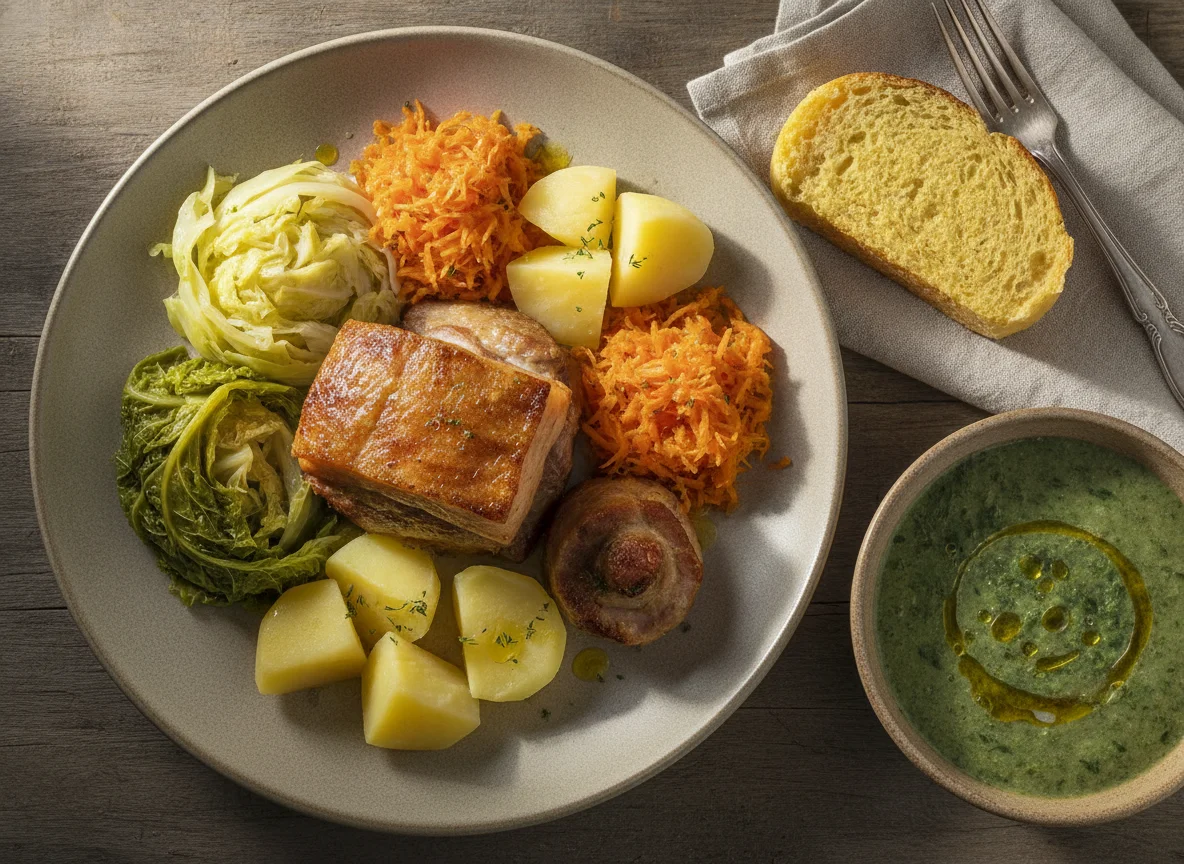 Cozido à Portuguesa com Sopa de Legumes photo