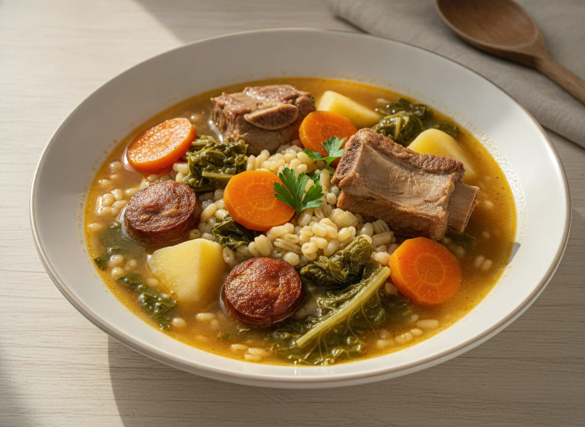 Cozido à Portuguesa (Sopa) photo