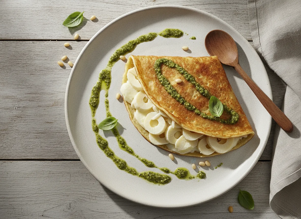 Crepe de palmito photo