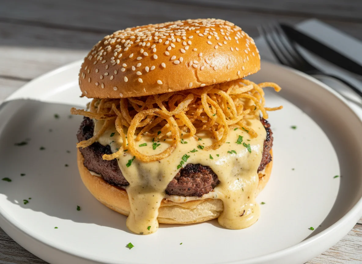 Crispy Truffle Burger photo
