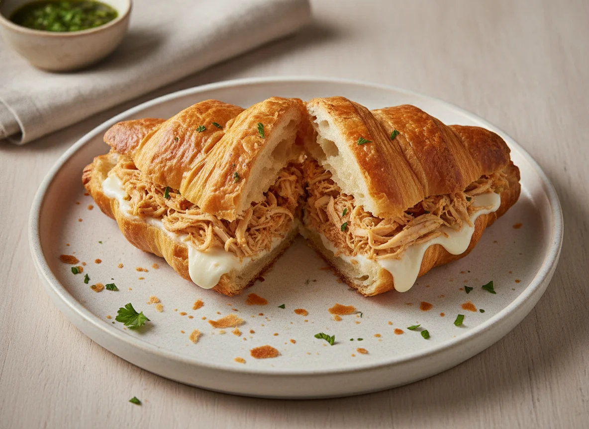 Croissant de Frango photo