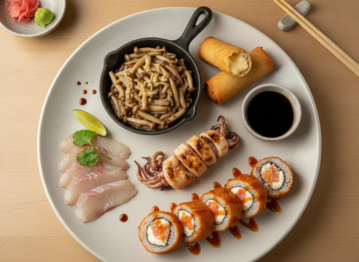 Degustação de Comida Japonesa photo