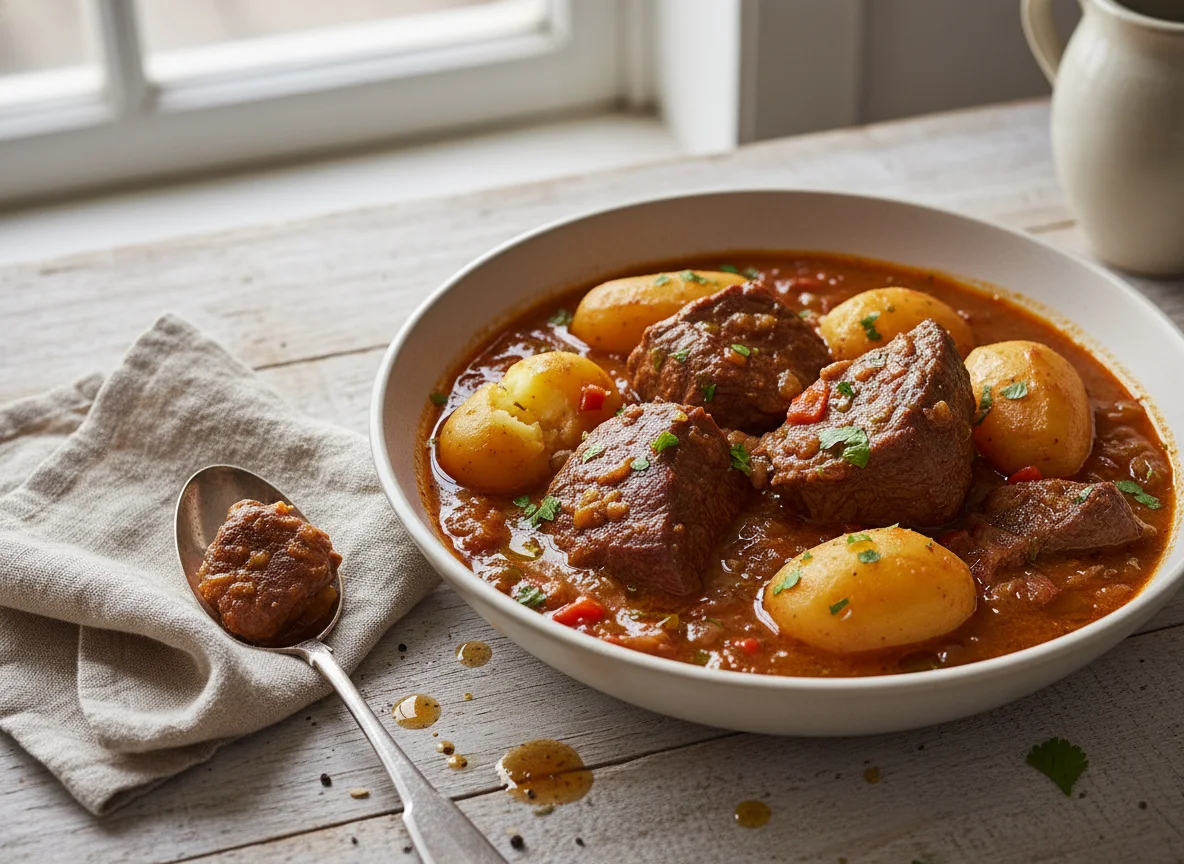 Ensopado de Carne com Batatas photo