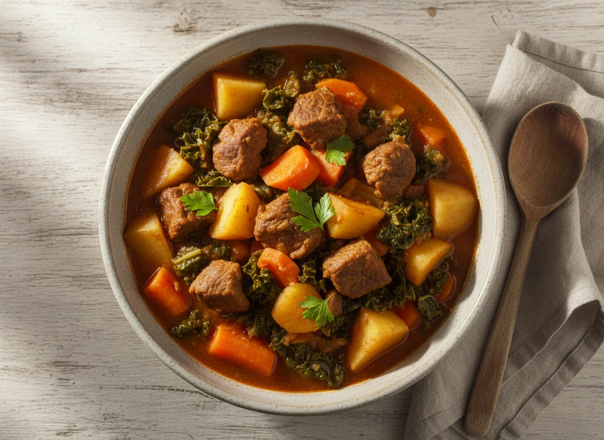 Ensopado de Carne com Legumes photo