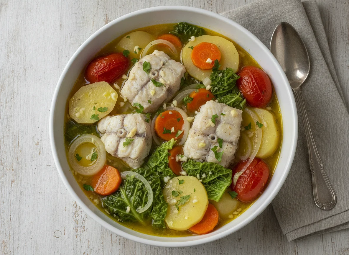 Ensopado de Peixe com Legumes photo