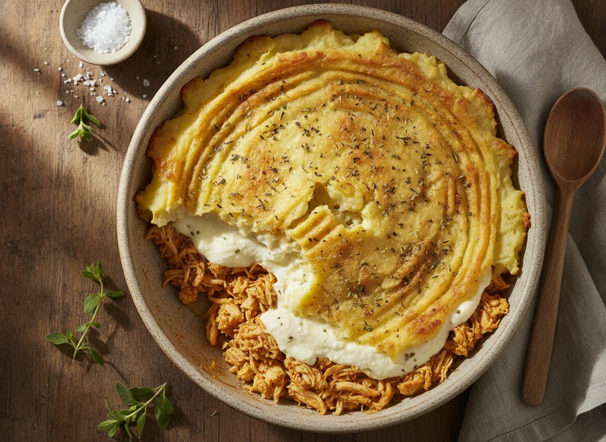 Escondidinho de Frango com Requeijão photo